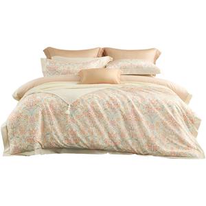 水星家纺100支双股长绒棉四件套高端