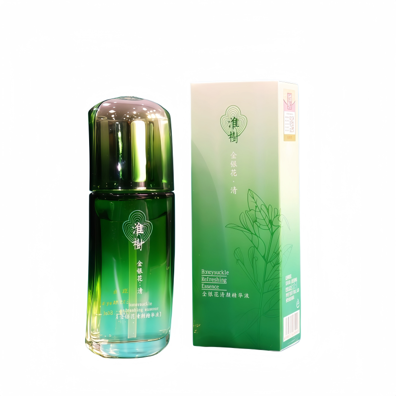 淮树金银花精华液控油痘舒缓正品