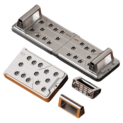 多功能铝合金俯卧撑板训练支架