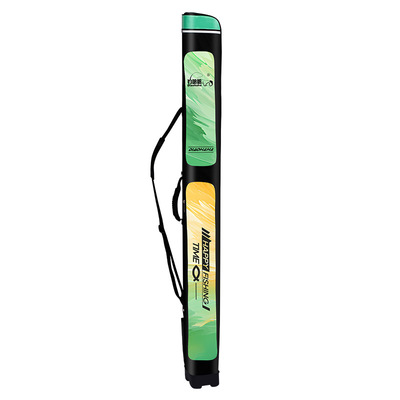 钓哈哈新款加厚硬壳鱼竿包轻量便携渔具收纳包大容量鱼杆包钓鱼包