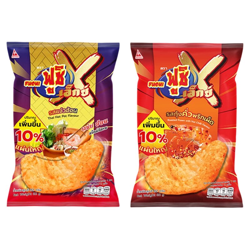 泰国进口泰式网红虾片休闲小零食