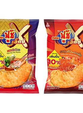 泰国进口泰式网红虾片休闲小零食