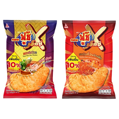 泰国进口泰式网红虾片休闲小零食