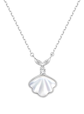 迪士尼纯银项链送女生礼物