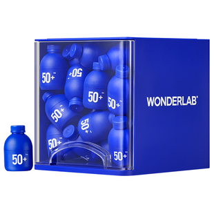 万益蓝WONDERLAB50+中老年人益生菌双歧杆菌小蓝瓶冻干粉肠胃官方