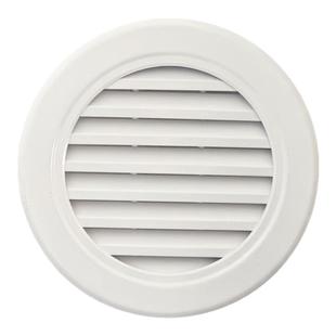 铝合金圆形防雨百叶窗通风口别墅阁楼通风透气孔室内商用新风系统