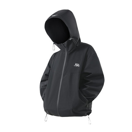 B.VEERA倍福来运动风连帽夹克男防风防水耐刮外套功能三防上装