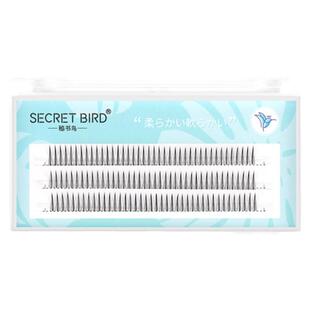 秘书鸟A型睫毛仙子C翘眼睫毛虞书欣11mm12mm13mm朵毛漫画假睫毛