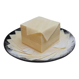 广宁云吞皮餐饮食材馄饨皮速冻新鲜超薄手工混沌皮无碱味抄手皮子