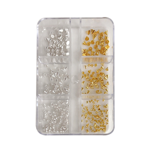 美甲铆钉饰品金属尖锥暗黑朋克风平底实心半圆钢珠diy指甲钻配饰