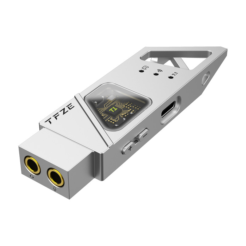 听溯声卡TFZE三角洲特调便捷式游戏电竞耳机专用外置声卡