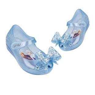 Melissa梅丽莎迪士尼冰雪奇缘联名款早春女小童果冻公主单鞋32851