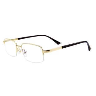 金丝边老花镜防辐射蓝光100 150 200 250度300老年人老人花眼镜男