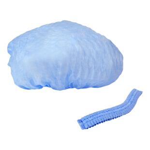 一次性帽子头套无纺布厨师医生帽防尘卫生食品女餐饮厨房工作网帽