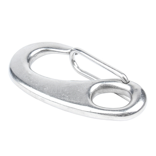 304不锈钢蛋形弹簧扣龙虾钩卸扣蛋型潜水扣快挂蛋钩M30M50M70M100