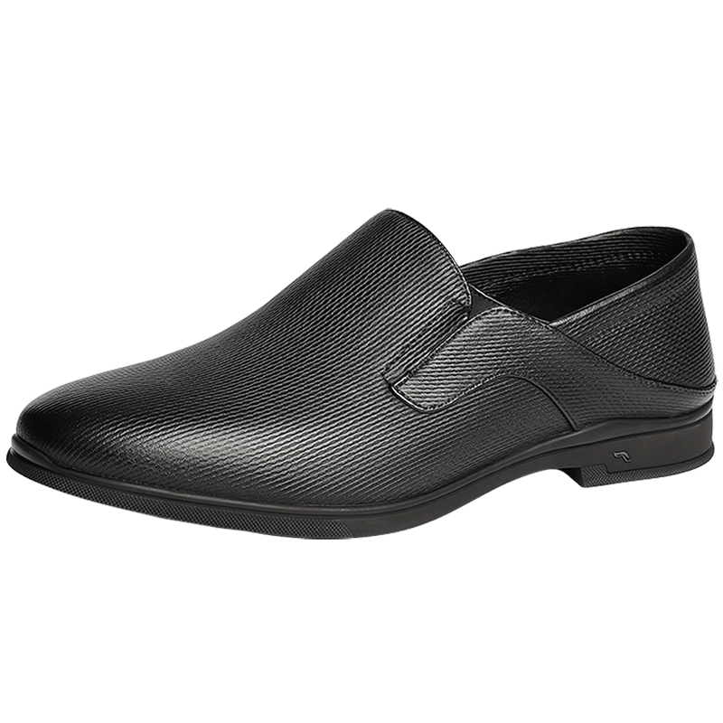 森达正装皮鞋男2025春季新款商场同款通勤职场商务德比鞋1UH02AM5