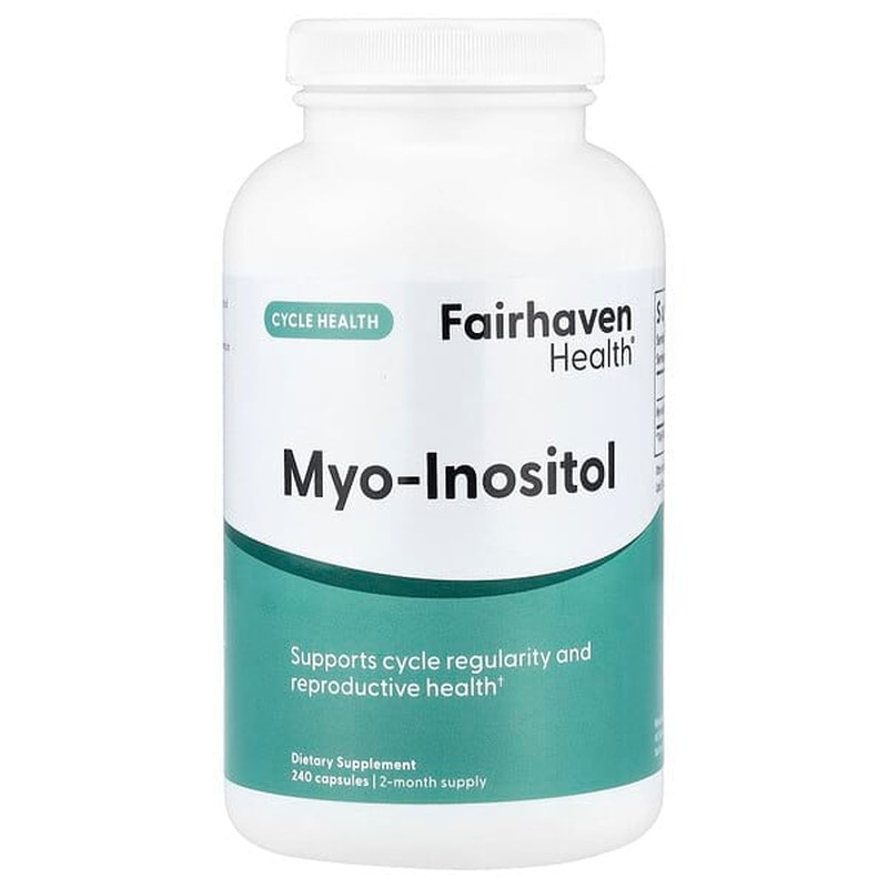 Fairhaven Health爱希儿Myo-肌醇男女通用卵巢男性精健康孕期帮助