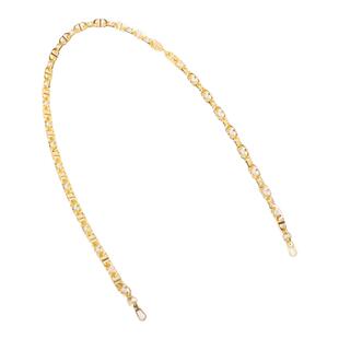 适用DIOR菱格女包链配件改造手提腋下斜挎包Jolie珍珠CD链条肩带