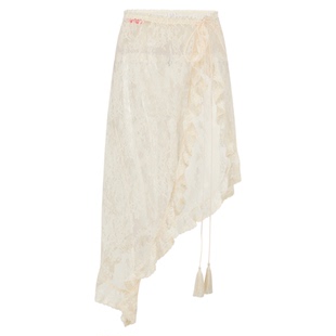 ORA GENESIS2025年冬季新品时尚蕾丝荷叶边围裙