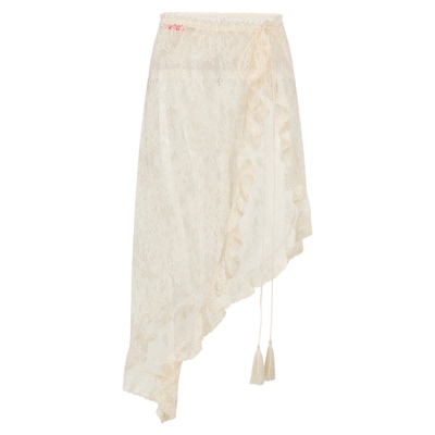 ORA GENESIS2025年冬季新品时尚蕾丝荷叶边围裙