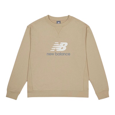 New Balance/NB正品新款男女运动休闲圆领卫衣套头衫AMT41356-SOT
