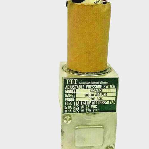 ITT Neo-Dyn 132P SERIES 132P42C6HN  Adjustable Pressure Swit