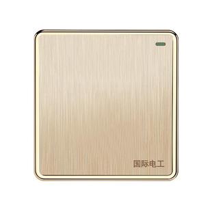 86型墙壁式开关插座面板二三插多孔家用USB暗装一开单双控五孔5孔