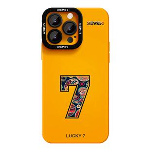 幸运数字手机壳适用苹果17promax新款iPhone15plus液态硅胶13简约14男女12情侣11软壳16e防滑超薄散热17air