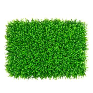 仿真草坪塑料米兰草坪背景墙加密尤加利植物墙装饰假草坪