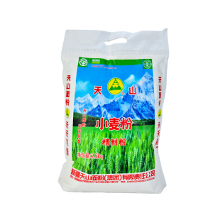 新疆天山面粉5kg特一粉家用包子馒头拉条子中筋小麦粉新疆面粉