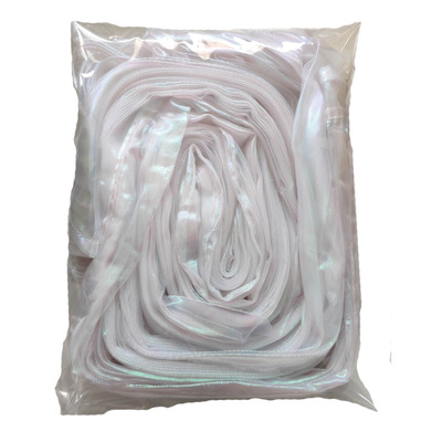 成人儿童炫彩白色翅膀舞蹈道具