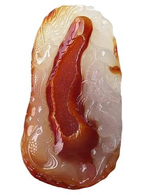 冰彩玉髓男女吊牌观世音吊坠如意