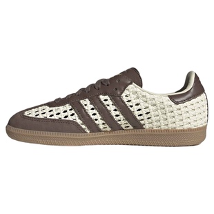 adidas阿迪达斯三叶草T头鞋SAMBA OG板鞋编织鞋面女德训鞋 IH9373