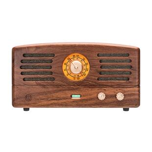 猫王妙播音响猫1胡桃木复古高端发烧友珍藏级蓝牙大收音机高音质