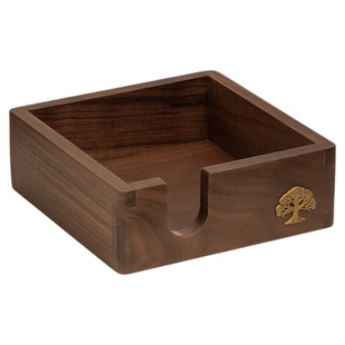 高档实木书法印章盒收纳盒个人大形便携黑胡桃木放印章的收纳盒