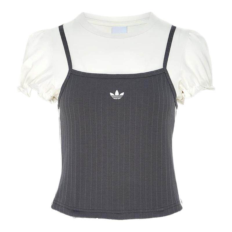 Adidas阿迪达斯三叶草女装2026秋季新款SLIM TEE短袖T恤LI5117