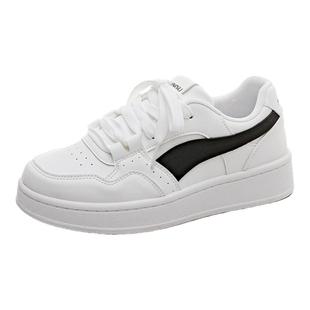 环球小白鞋女vibe风鞋子颜控2026新款秋冬厚底板鞋百搭轻便休闲鞋