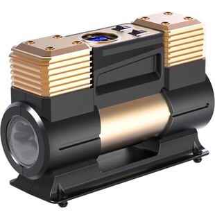 尤利特车载充气泵双缸高压SUV轿车MPV大功率电动汽车用轮胎打气泵