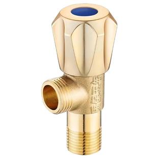 冷热角阀全铜加厚三角阀304不锈钢马桶热水器4分进水阀水管阀芯