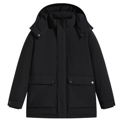 【三防】ZIOZIA男士白鸭绒羽绒服短款休闲保暖外套冬季穿搭