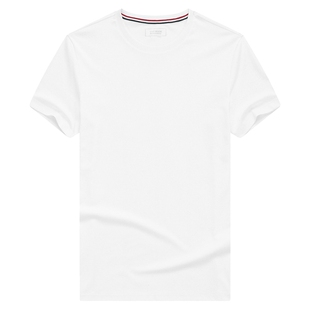 雅戈尔夏季男士短袖T恤休闲宽松圆领水柔棉打底新疆棉T恤