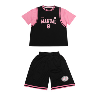 女童夏装篮球服套装2026新款夏季中大童学生训练服定制运动球衣潮