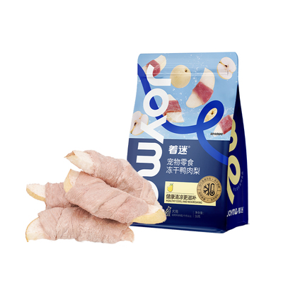 Joyme着迷冻干鸭肉缠梨清火淡泪