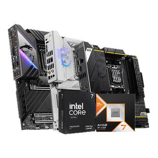Intel 270K搭微星Z890刀锋套装混amd B850MPOWER搭9800X3D套装