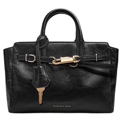 复古手提凯莉包CHARLES&KEITH