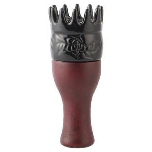 砭石艾灸罐家用艾艾灸工具面部刮痧一体杯头部按摩神器疏通经络罐