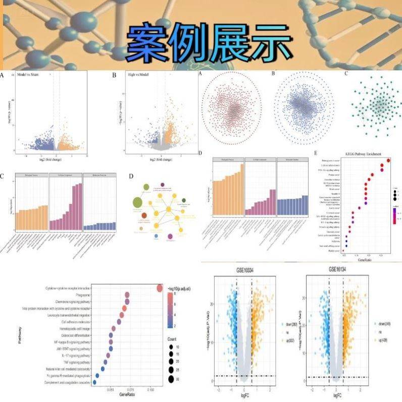 R数据分析可视化森林图meta网状分析逻辑回归亚组生存分析ROC曲线