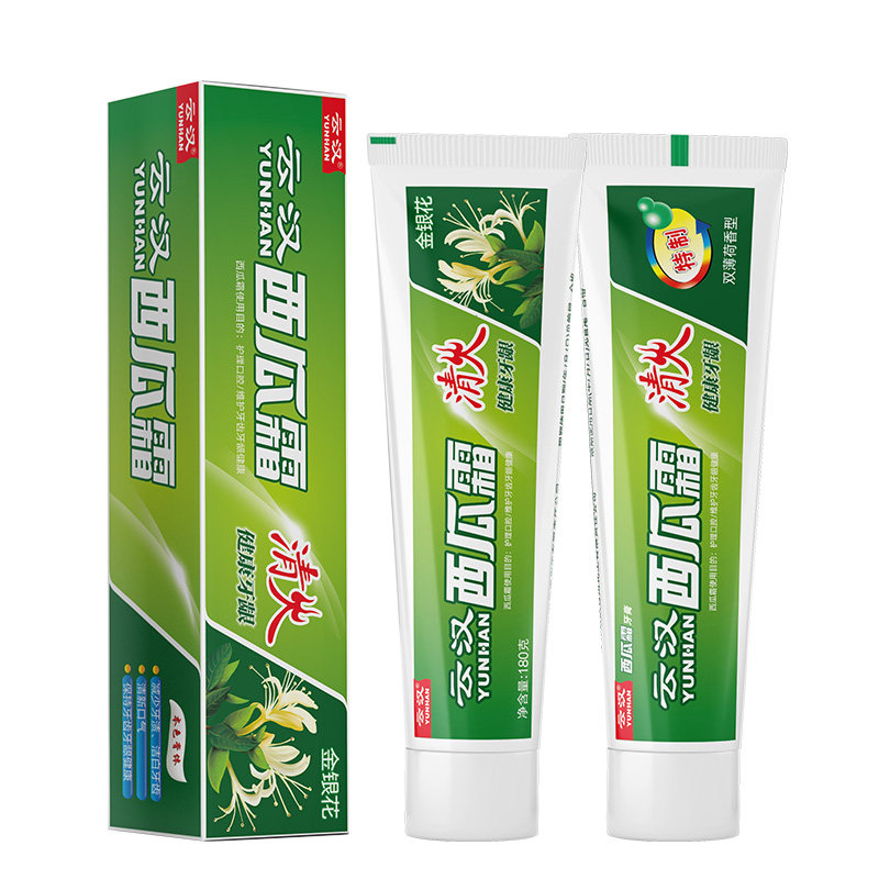 云汉西瓜霜牙膏牙金银花