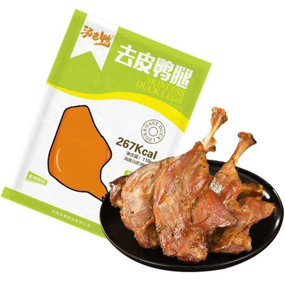 汤老鸭去皮鸭腿即食12袋*110g