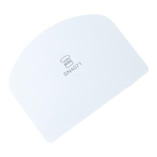三能烘焙奶油裱花刮板SN4071刮面糊半圆弧形塑料软刮片刮板工具